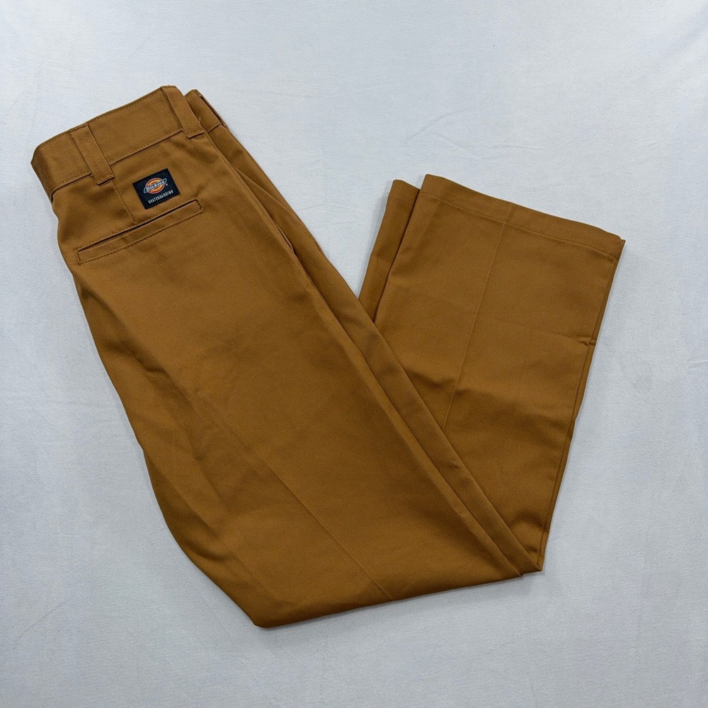 Dickies Pants Skateboarding Slim Straight Twill Brown Men 31x30